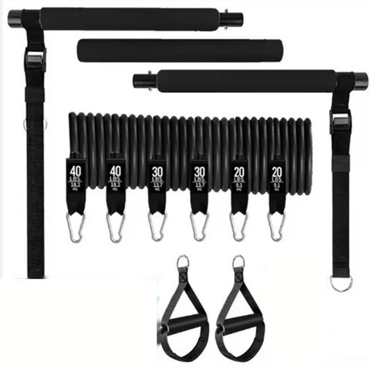 Yoga Fitness Rod Stretching Enhanced Female Rope Stretch