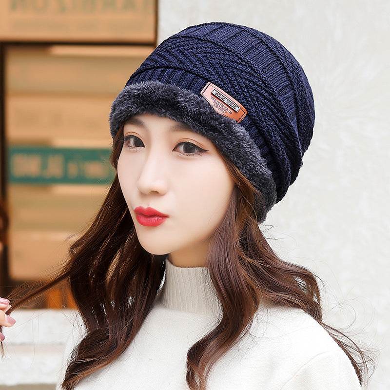 Coral Fleece Balaclava Winter Hat Beanies Unisex Hats - Mubimart