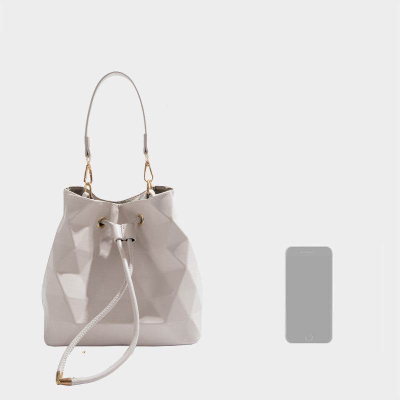 Fashion Women Laser Bucket Bag Messenger - Mubimart