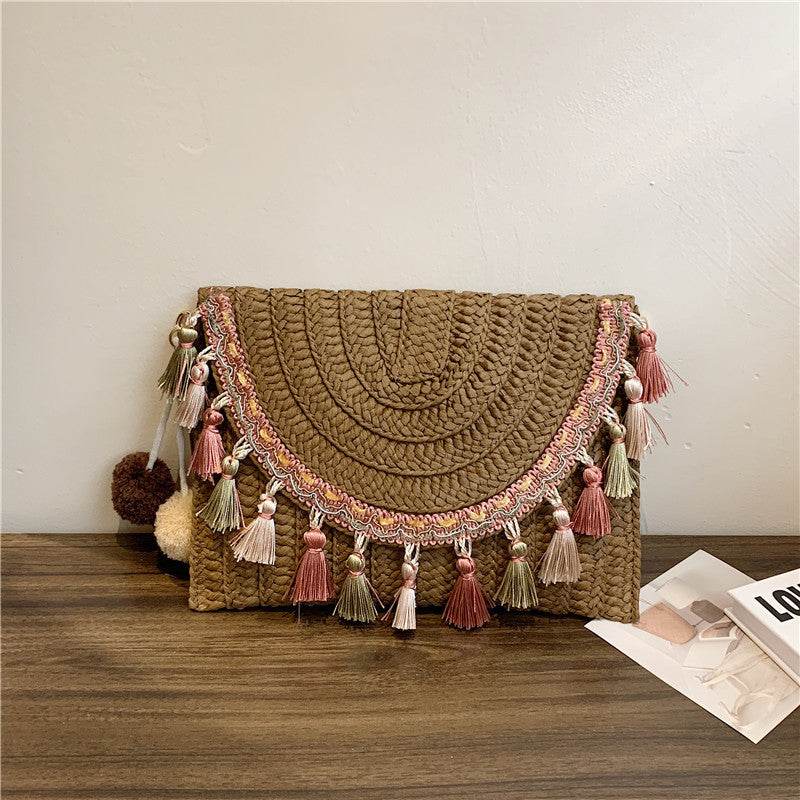 Tassel Beach Resort Bag For Women - Mubimart