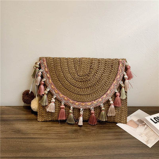 Tassel Beach Resort Bag For Women - Mubimart