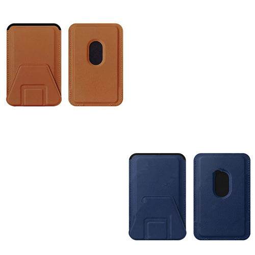 Mobile Phone Holder Card Holder Folding Card Holder Card Sticker Multifunctional Magnetic Card Holder - Mubimart