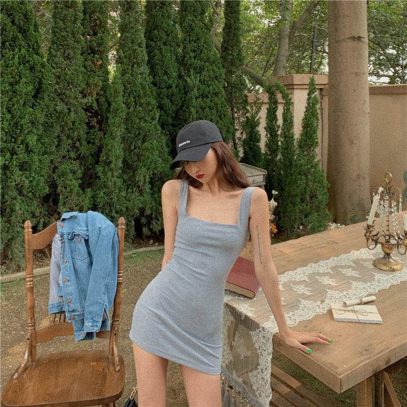 Summer Temperament Camisole Dress Women - Mubimart
