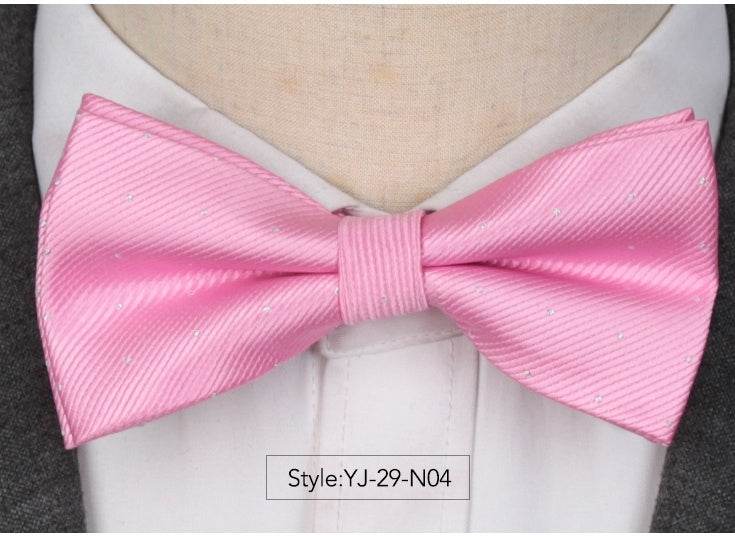 Men's Bow Ties Groom's Groomsmen Highlights - Mubimart