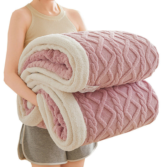 Blanket Thickening Office Nap Sofa Cover Bed Comforter
