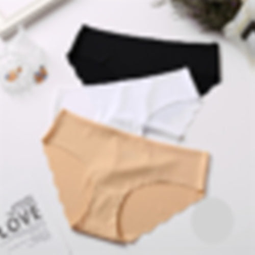 Women Ultra-thin Underwear Seamless Panties Low-Rise Briefs - Mubimart -  