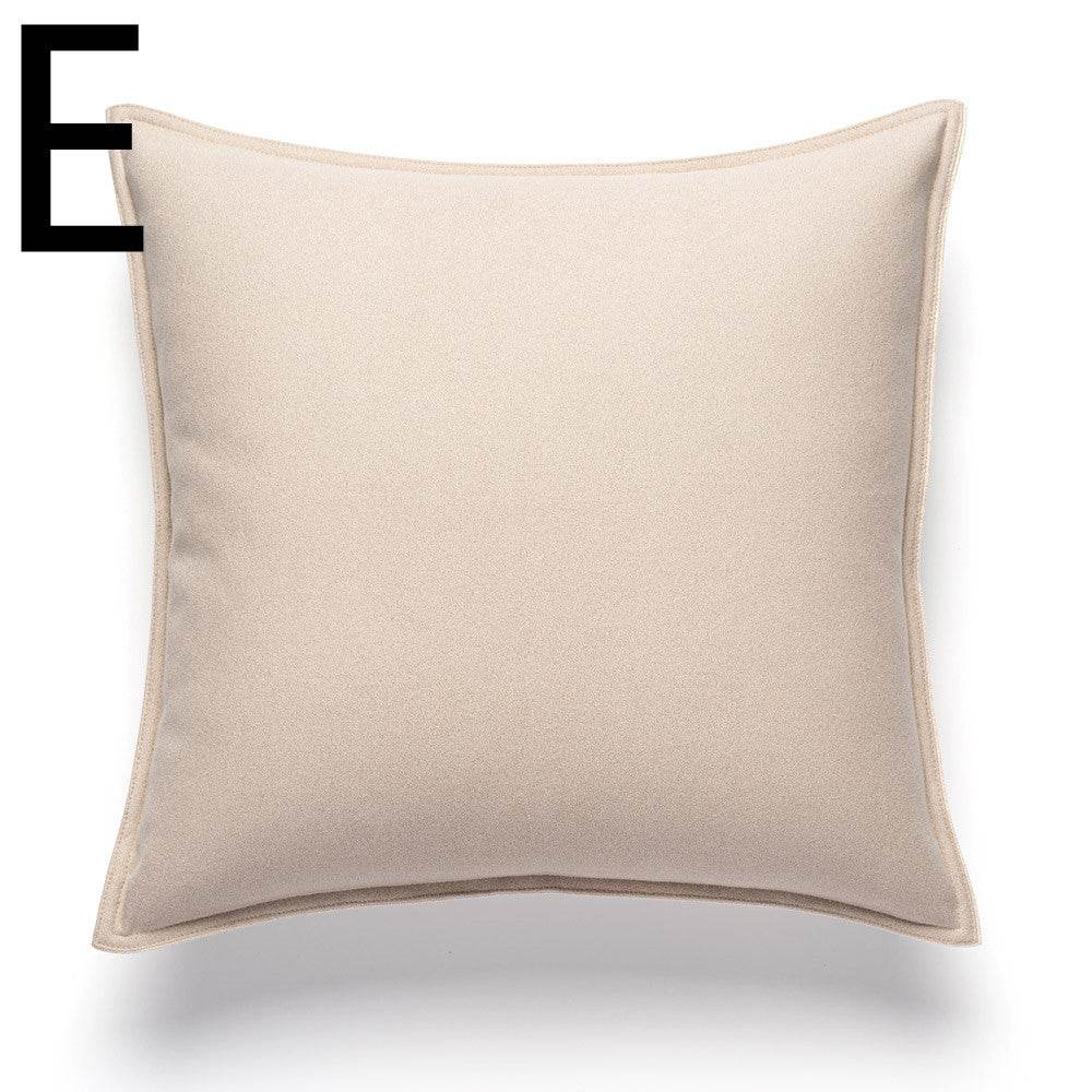 Scandinavian Style Ins Office Lumbar Support Pillowcase Lumbar Pillow - Mubimart