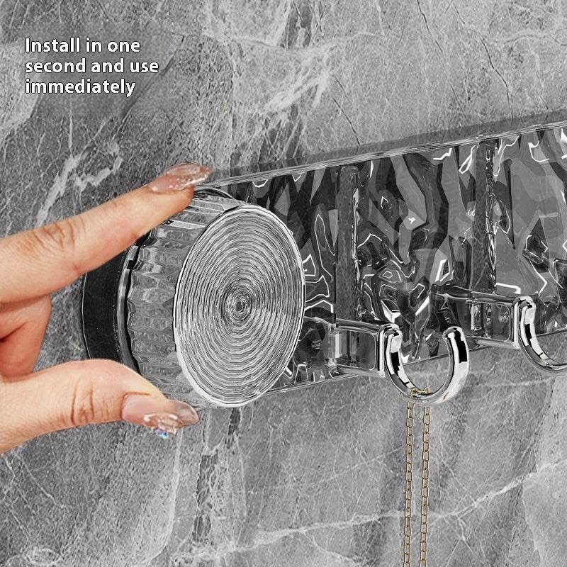 Toilet Wall Non-marking Sticky Hooks - Mubimart