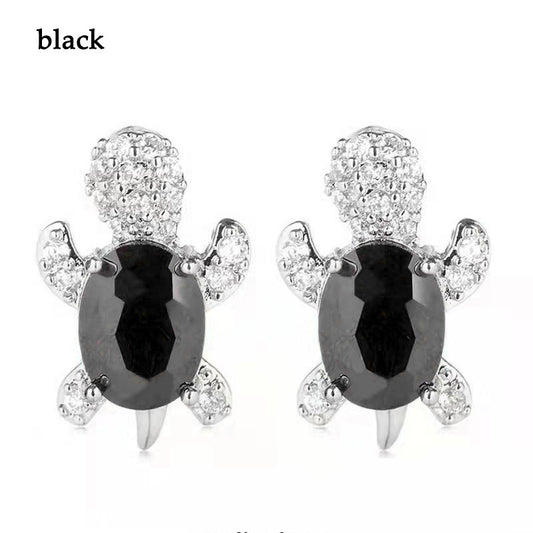 Cute Little Animal Niche Design Earrings Jewelry Stud Earrings