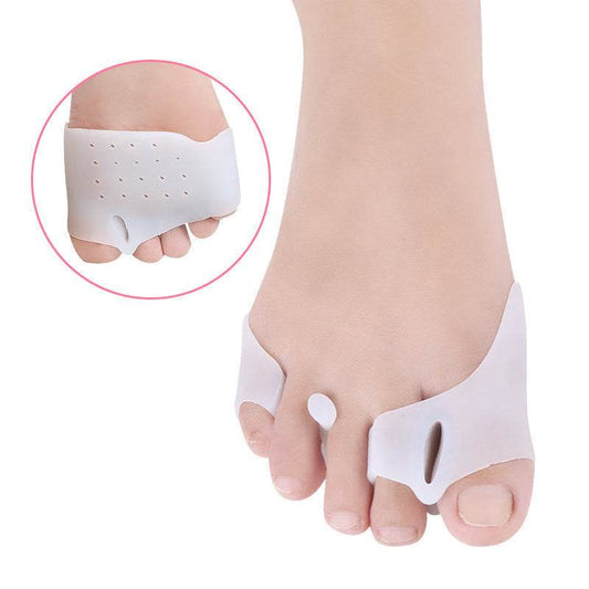 Three-hole Pinch Front Pad Hallux Valgus Toe Separator - Mubimart
