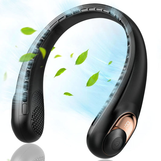 Rechargeable Outdoor Sports Neck-hanging Fan