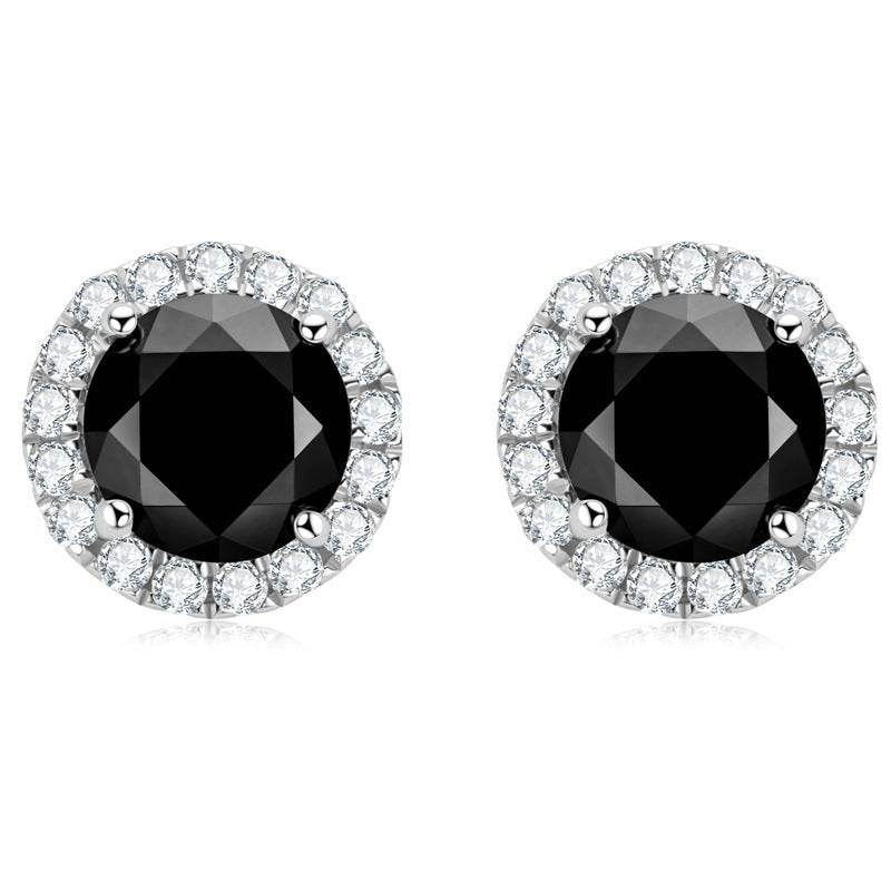 Moissanite Stud Earrings For Women Exquisite - Mubimart