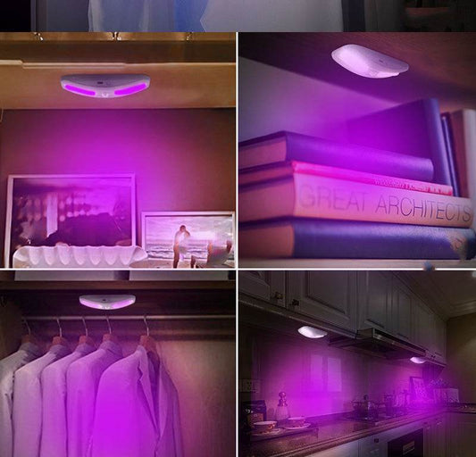 Cabinet COB Purple Light Sterilization Night Light - Mubimart