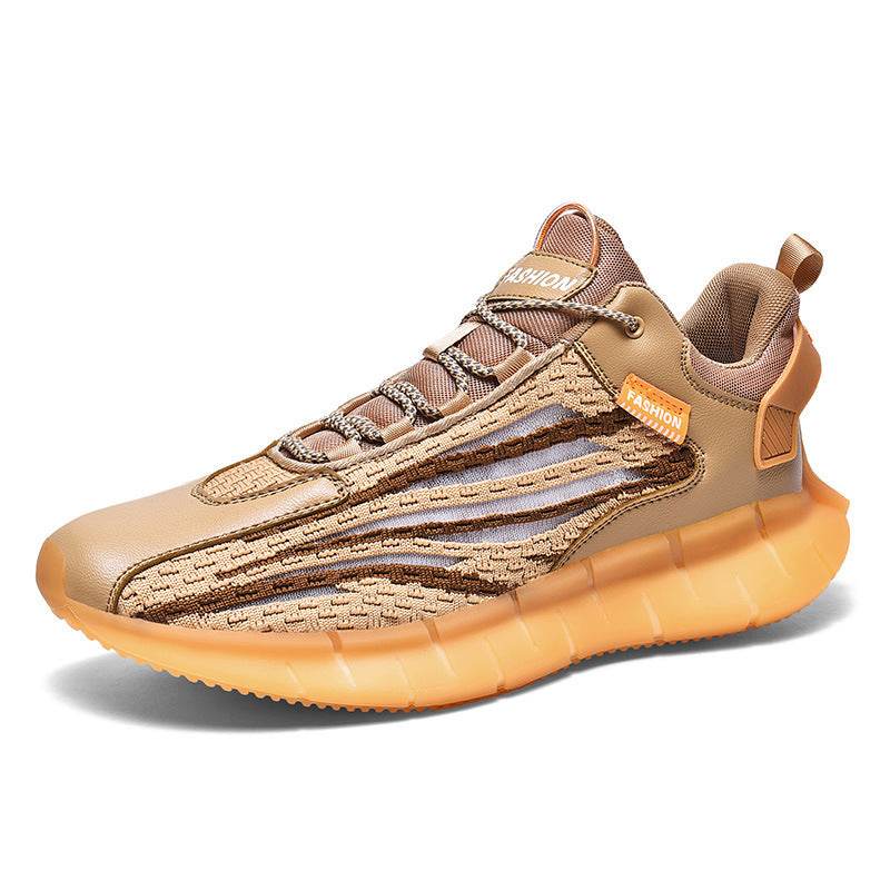 Breathable Sports Shoes Net Shoes Popcorn Trendy Shoes Casual Running Shoes - Mubimart