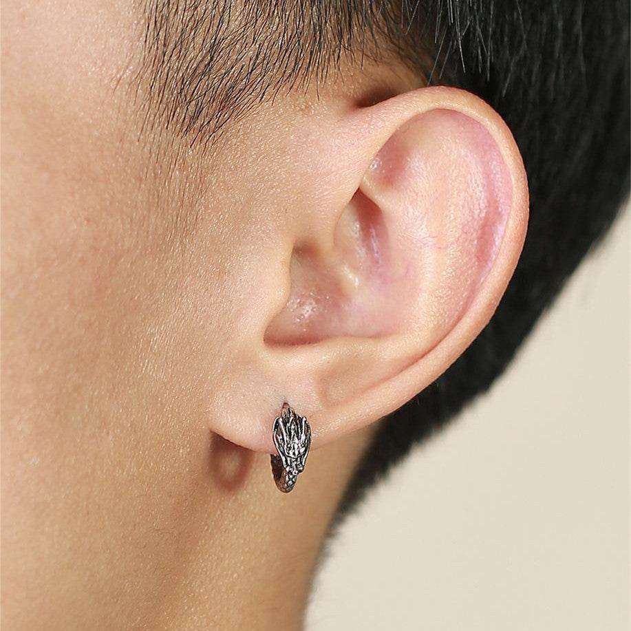 Small Crowd Domineering Faucet Stud Earrings For Men With A Sense Of Design - Mubimart