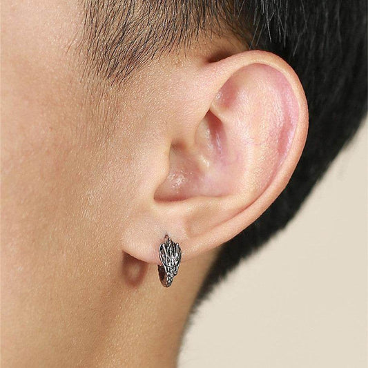 Small Crowd Domineering Faucet Stud Earrings For Men With A Sense Of Design - Mubimart