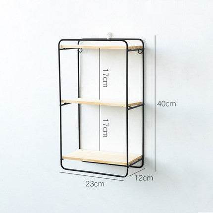 Creative Simple Iron Wall Shelf - Mubimart