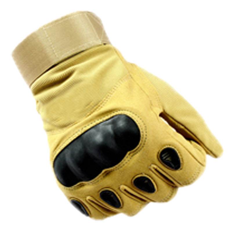 New Outdoor Tactical Gloves Men And Women Full Finger Motorcycle Gloves Cs Long Finger Sports Cycling Fitness Gloves - Mubimart