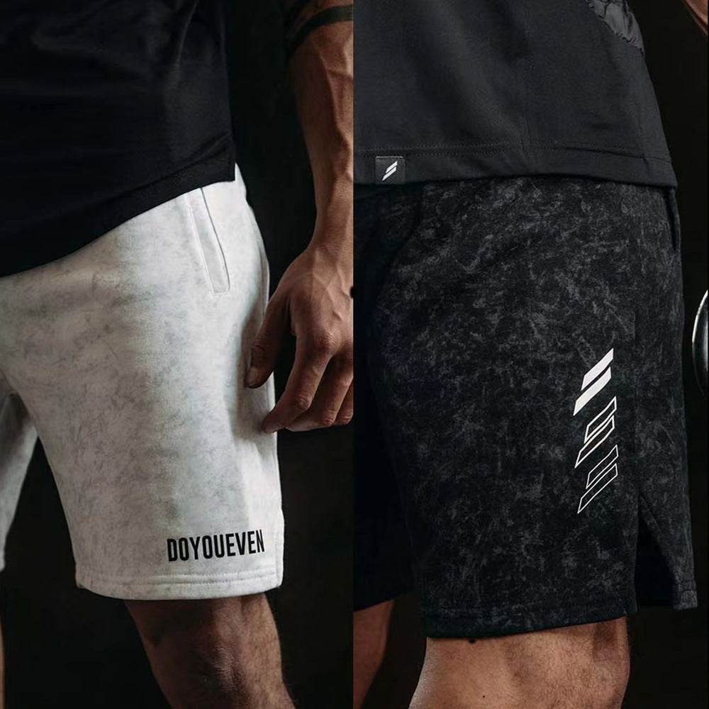 Muscle Workout Brothers Casual Running Training Sports Shorts - Mubimart