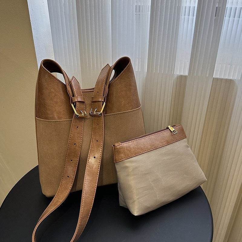 Retro Tote Bag Underarm Bag Women - Mubimart