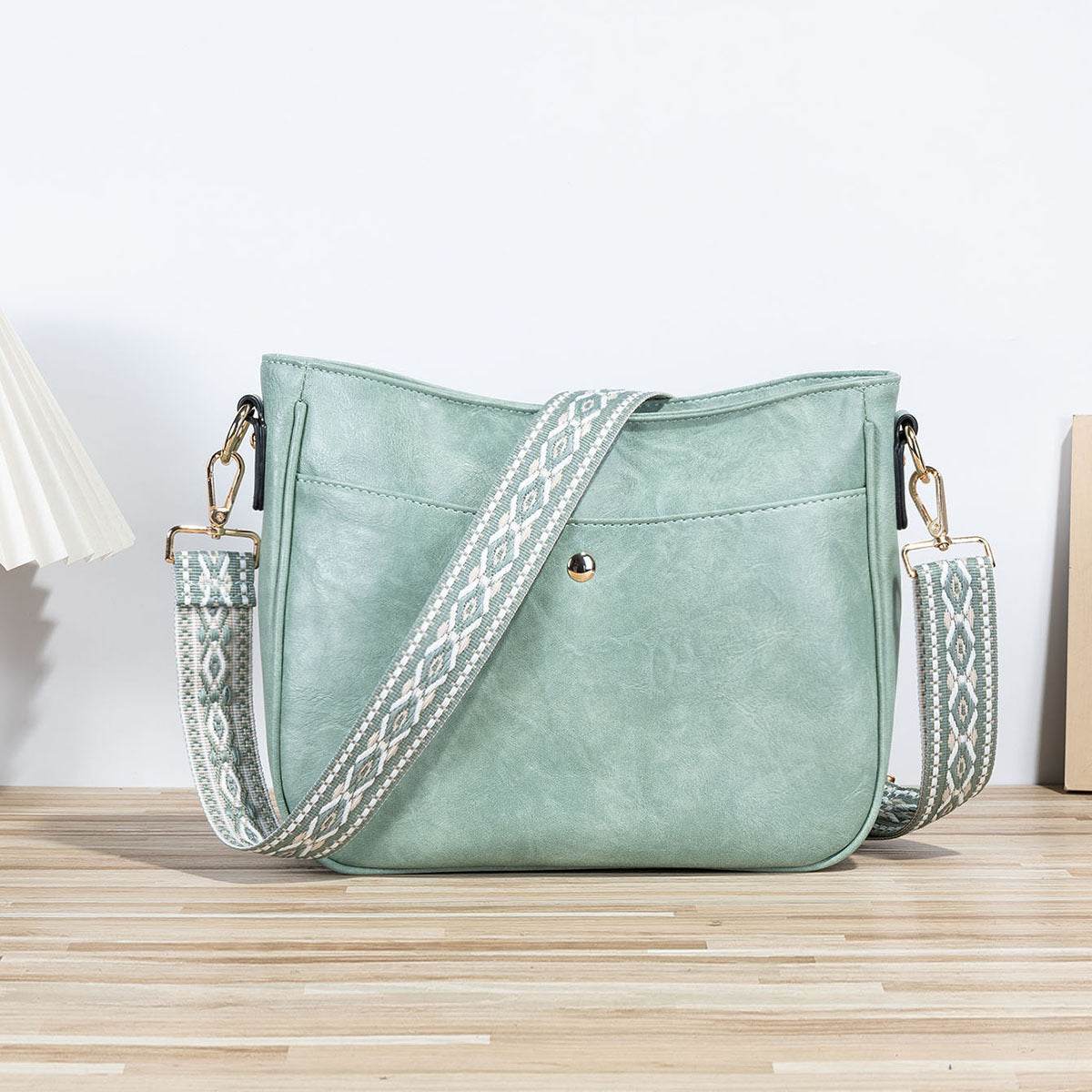 Crossbody Shoulder Bag Simple Fashion Women - Mubimart