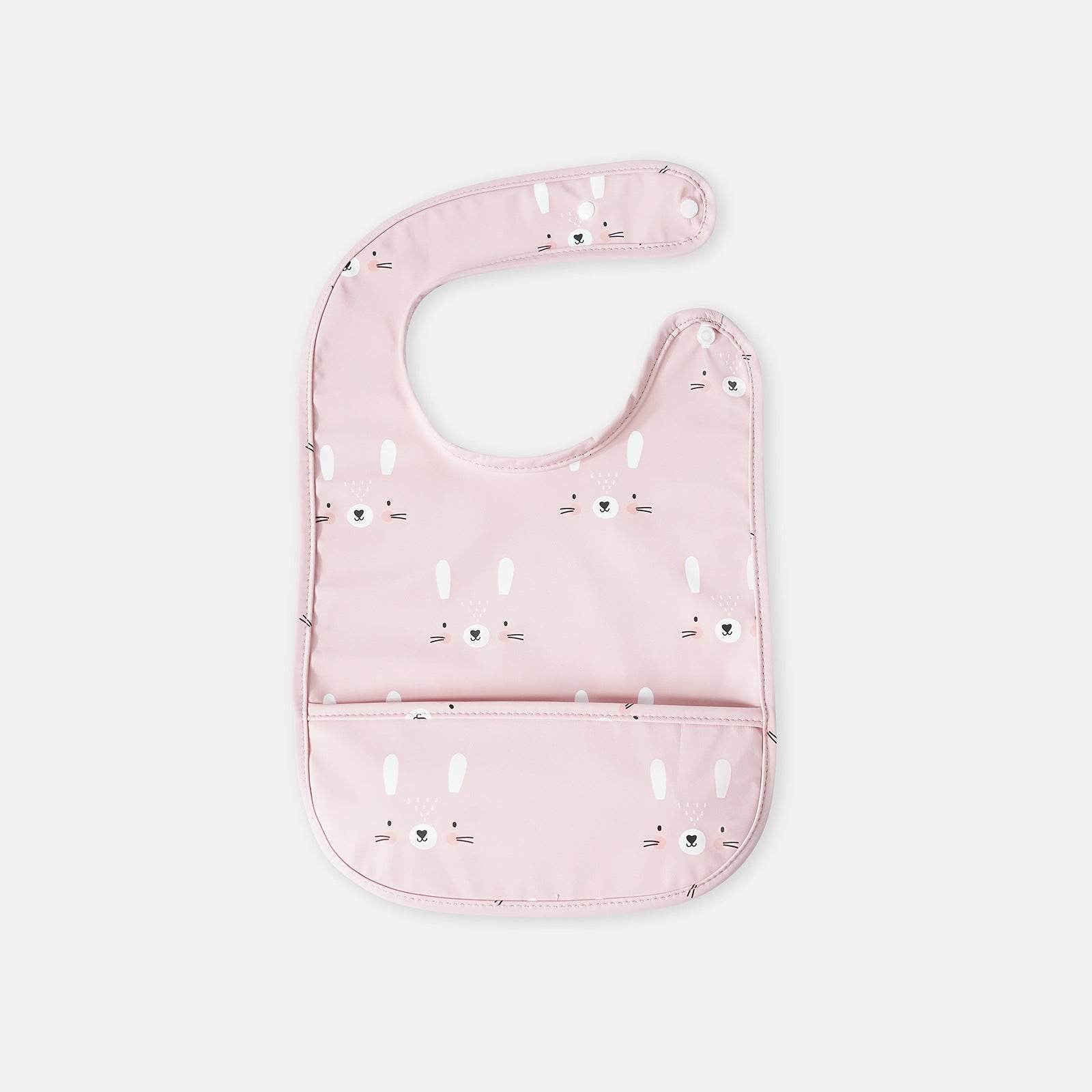 Waterproof Snap Fastener Bib Eating Saliva Towel Child Bib Overclothes - Mubimart