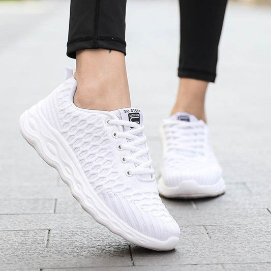 Mesh Surface Lightweight Casual Sneaker Women - Mubimart