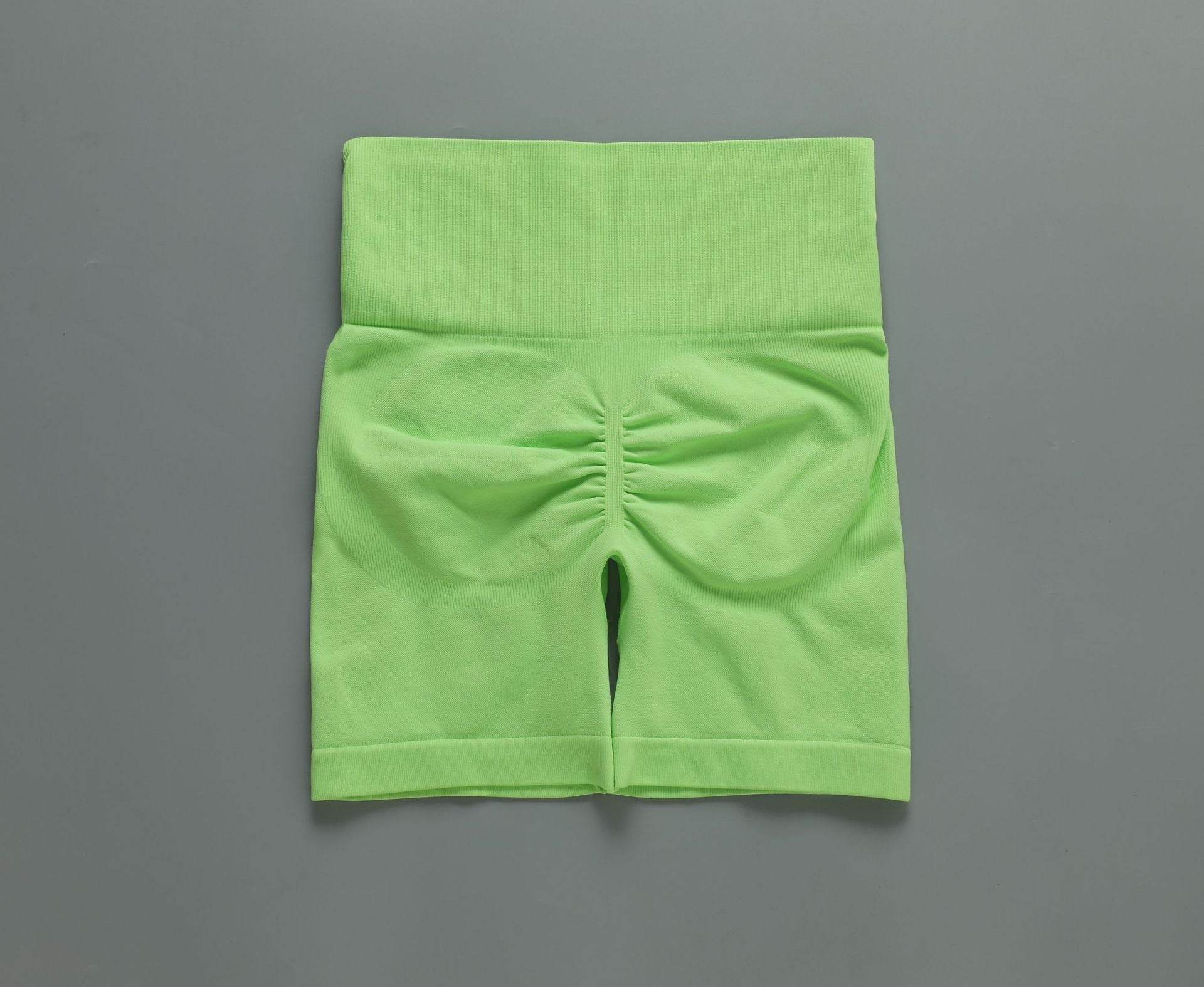 Women Sports Fitness Hip Lifting Shorts - Mubimart