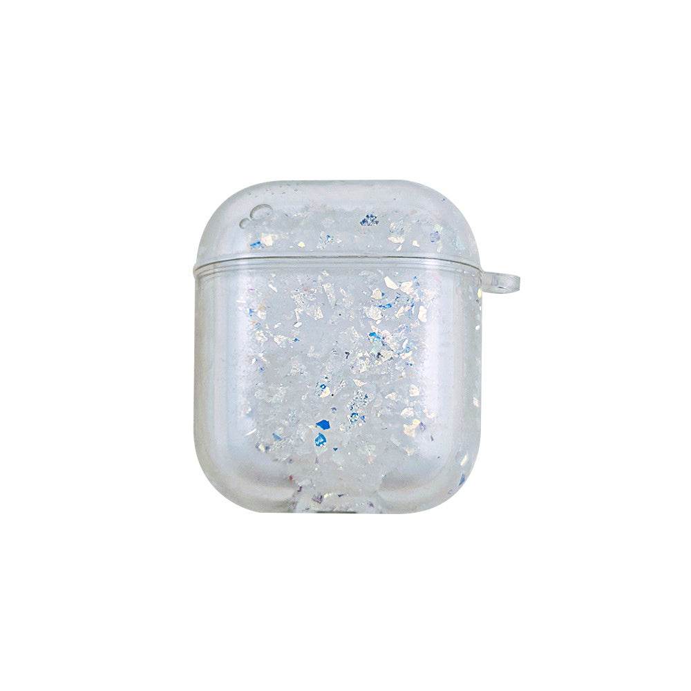 Bluetooth Liquid Quicksand Earphone Case Protection - Mubimart