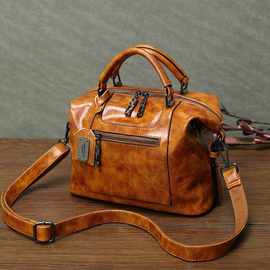 Retro Style Women's Bag Women Hand-carrying Crossbody Bag - Mubimart