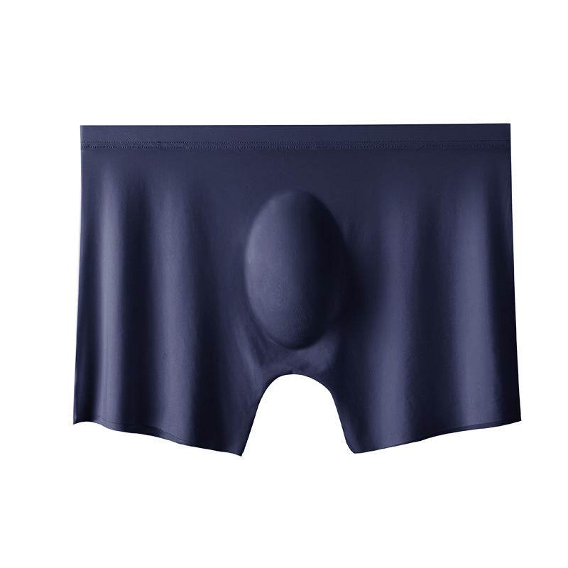 Mens Boxers Shorts Ice Silk Men Panties Seamless Sexy Underwear Man Underpants Pants Male Sexy Briefs Boxershorts Men - Mubimart