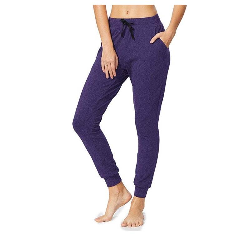 Women's Fashion Casual Yoga Cotton Jogger Pants - Mubimart