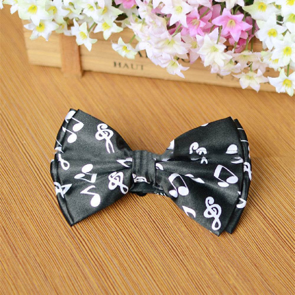Men's Bow Tie Banquet Performance Matching Bow Tie - Mubimart