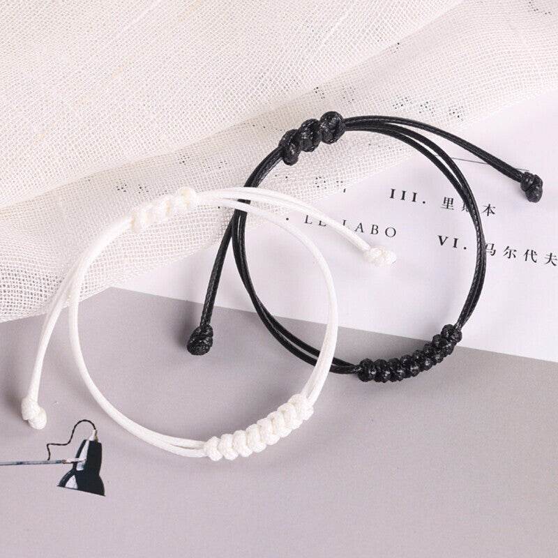 Weaving Men And Women Couple Bracelets Men Bracelets Bracelets Girlfriends Couple Bracelets - Mubimart
