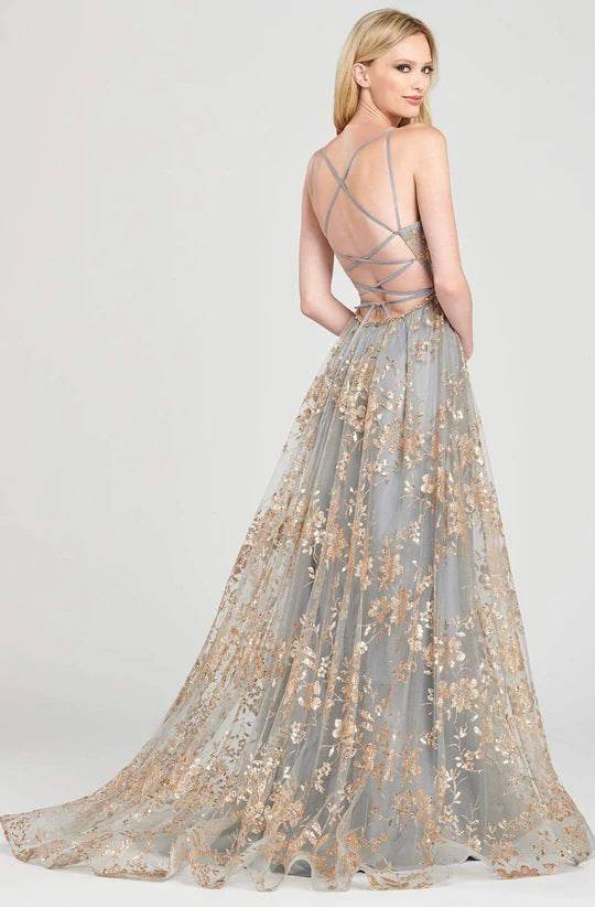 Sleeveless Camisole Gown Dress - Mubimart
