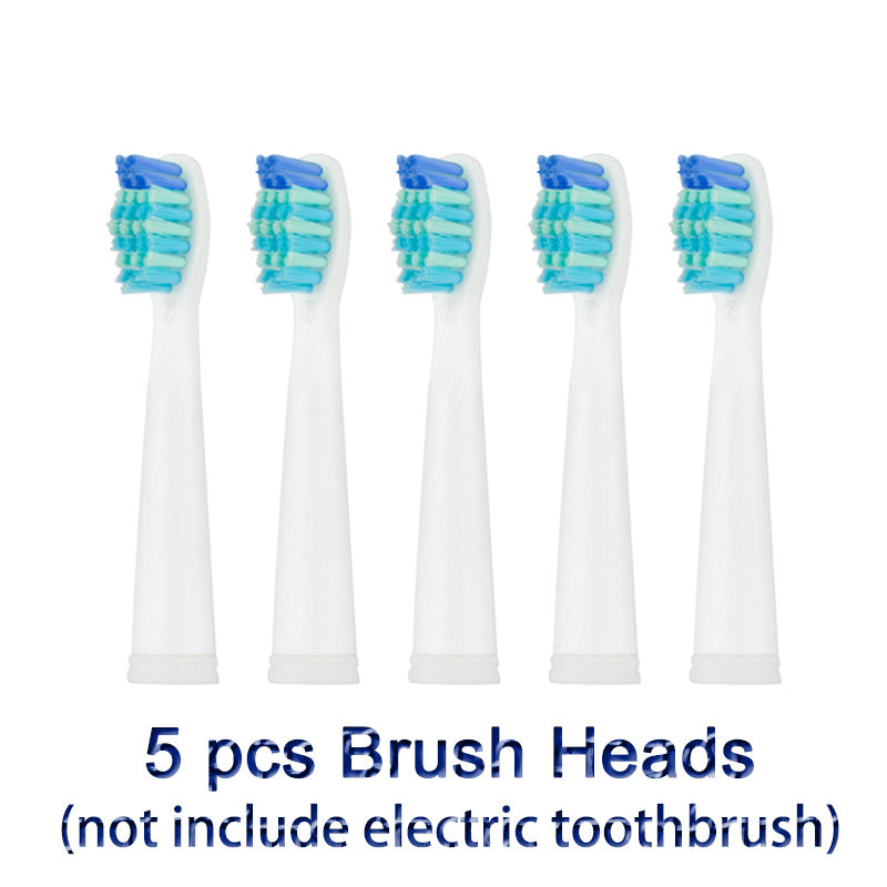 electric toothbrush sonic soft brush head - Mubimart -  