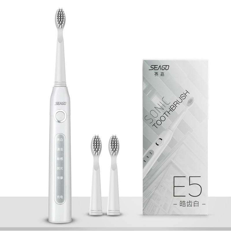 electric toothbrush sonic soft brush head - Mubimart