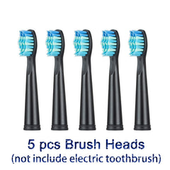 electric toothbrush sonic soft brush head - Mubimart -  