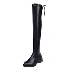 Over-the-knee Boots Thin Tall Flat-bottomed