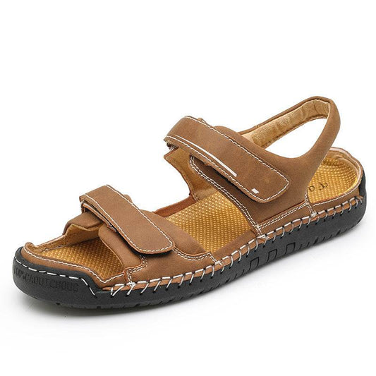 Men's Sandals Casual Trend Leather Sandals Men's Wholesale - Mubimart