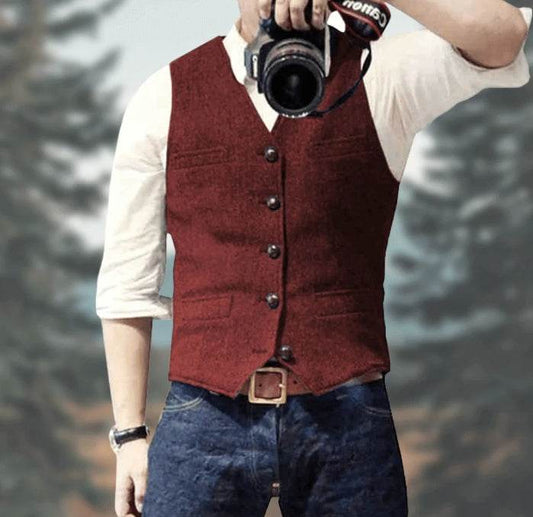Suit Vest Best Man Wedding - Mubimart