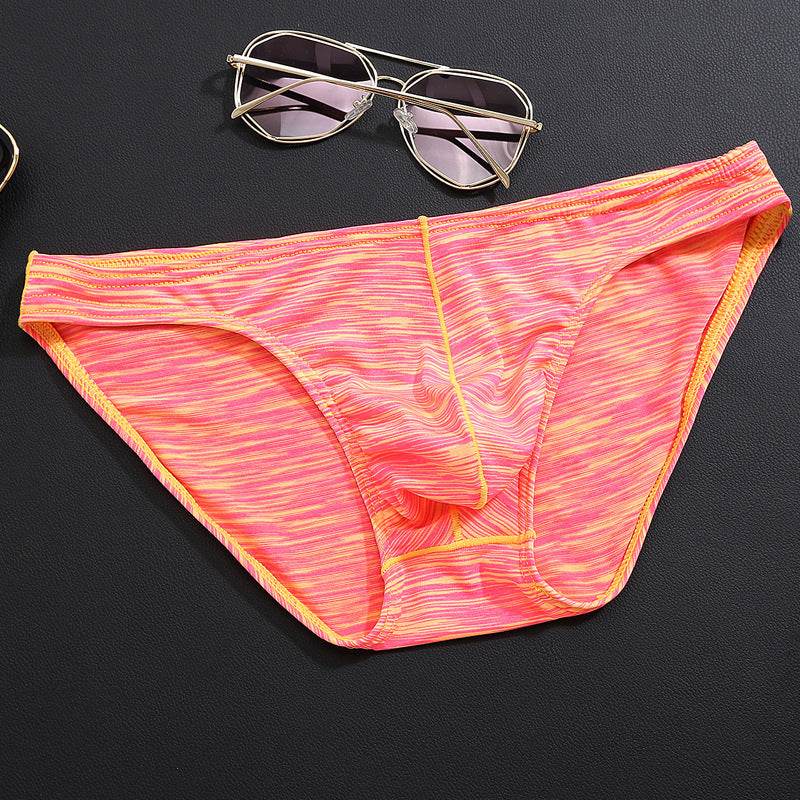 Triangle Cotton Underwear Summer Colorful Underwear Men - Mubimart