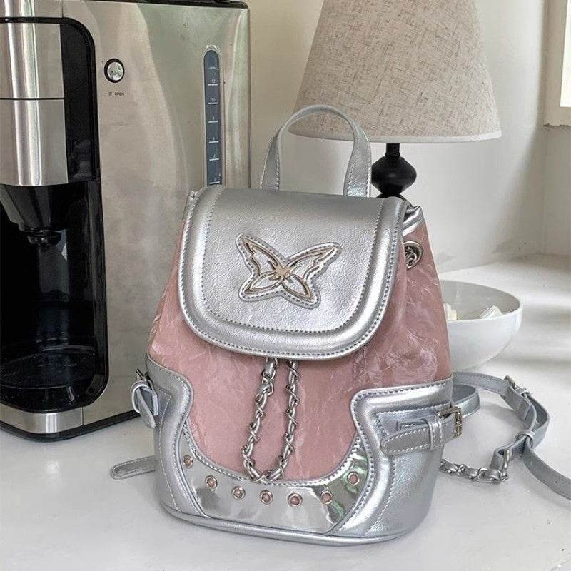 New Commuter Chain Backpack For Women - Mubimart