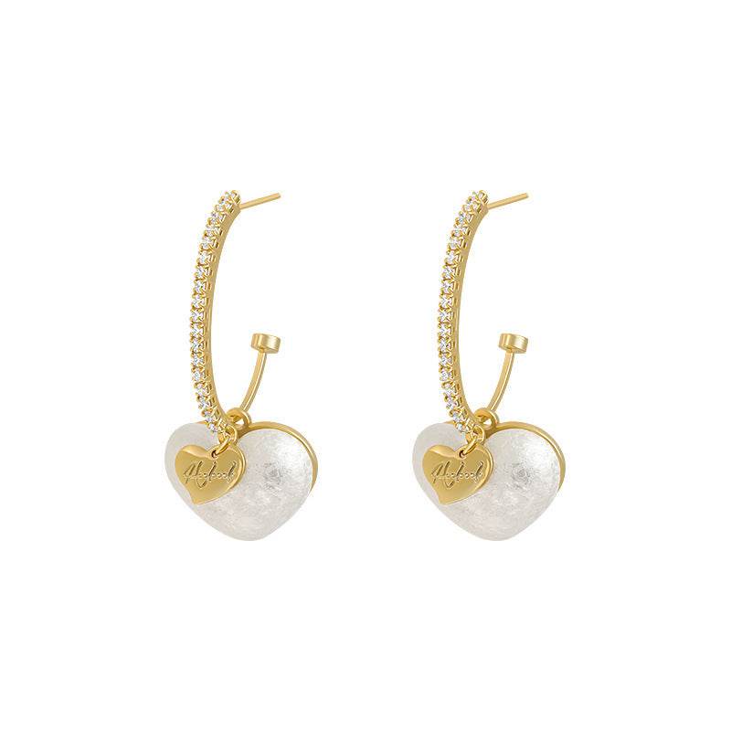 Earrings Temperament Net Red Stud Earrings Women - Mubimart