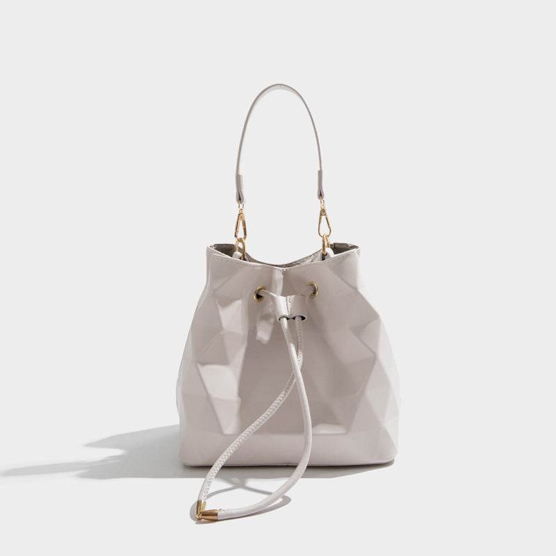 Fashion Women Laser Bucket Bag Messenger - Mubimart