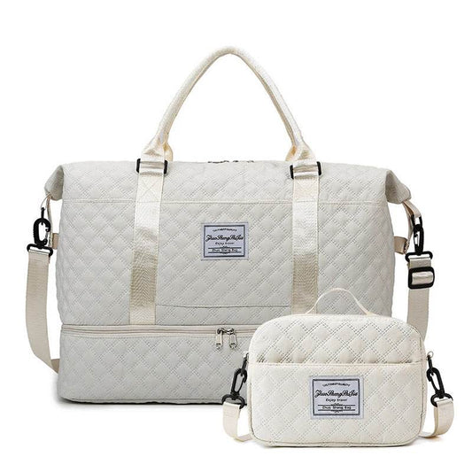 Gym Bag Dry Wet Separation Sports Handbag - Mubimart