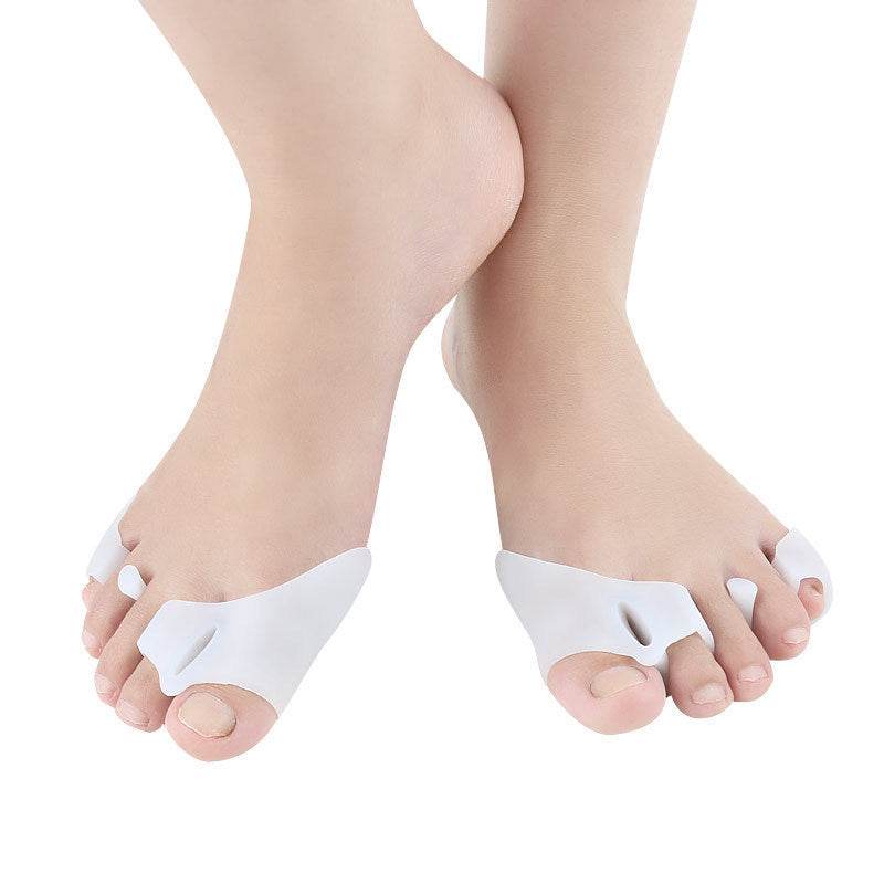 Three-hole Pinch Front Pad Hallux Valgus Toe Separator - Mubimart