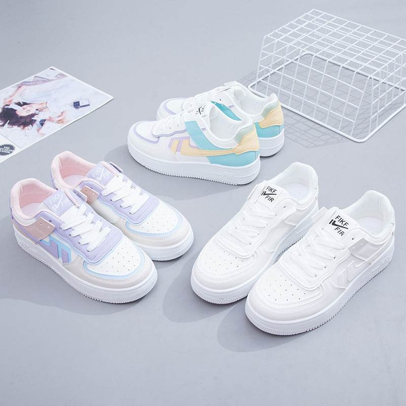 Summer Sneakers White Tennis Women Shoes - Mubimart