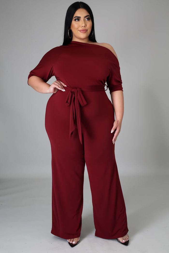 Women's Plus Size Jumpsuit Women's High Waist Jumpsuit - Mubimart