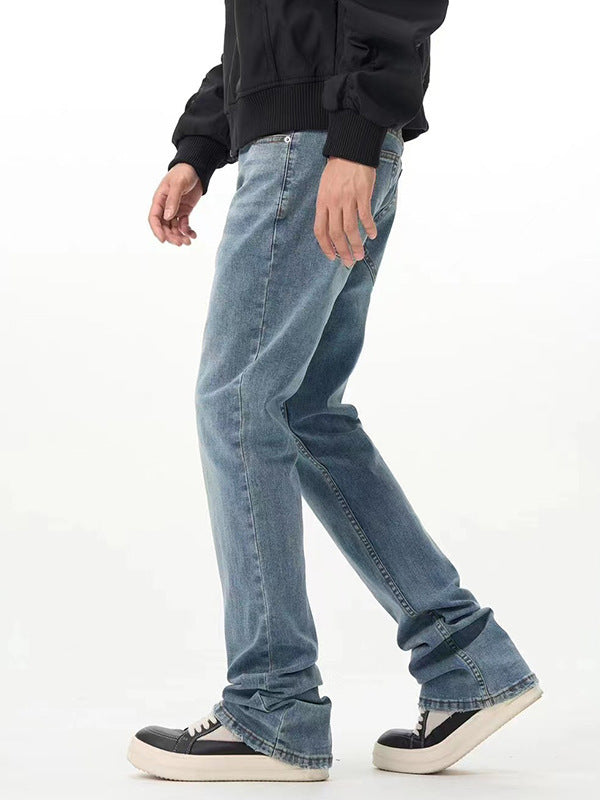 Mode Persönlichkeit Straight Fit Jeans Männer